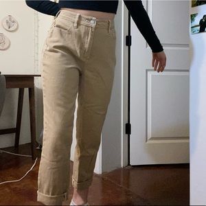 Pacsun Khaki Mom Jeans | Size 27 | no flaws!!